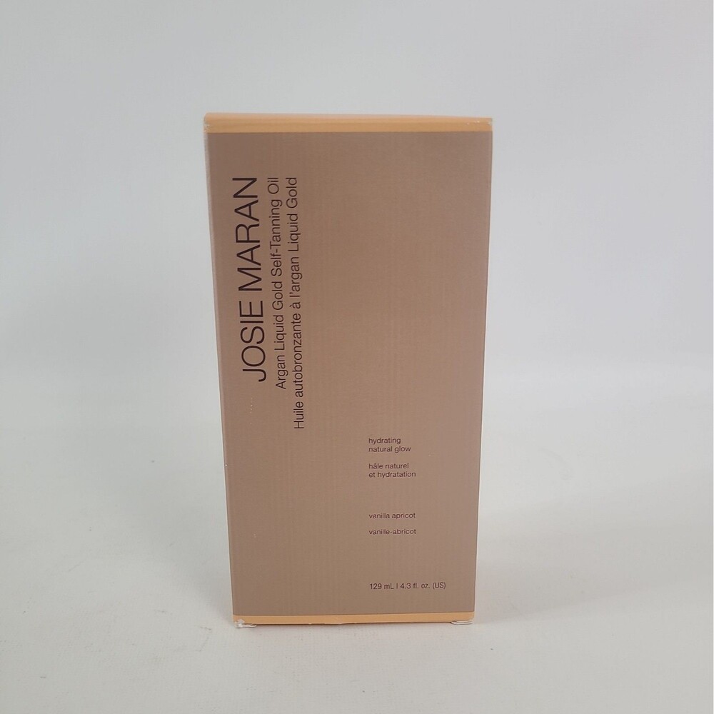 Josie Maran Argan Liquid Gold Self Tanning Oil Vanilla Apricot 4.3 oz